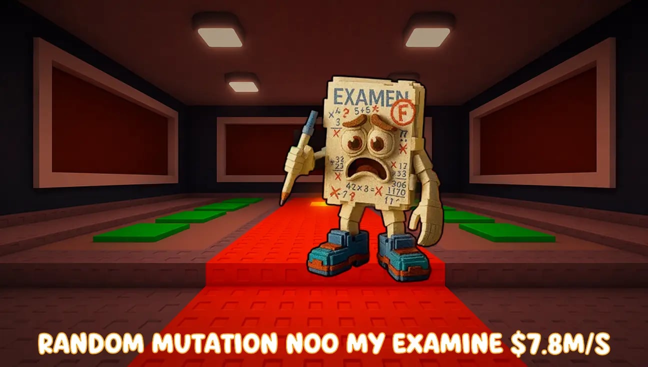 Random Mutation Noo My Examine $7.8M/s artwork