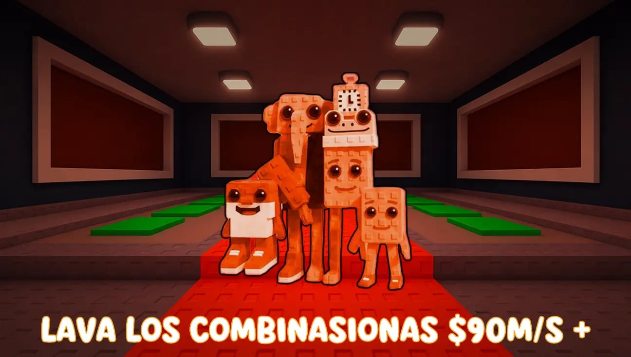 Lava Los Combinasionas $90M/s + artwork