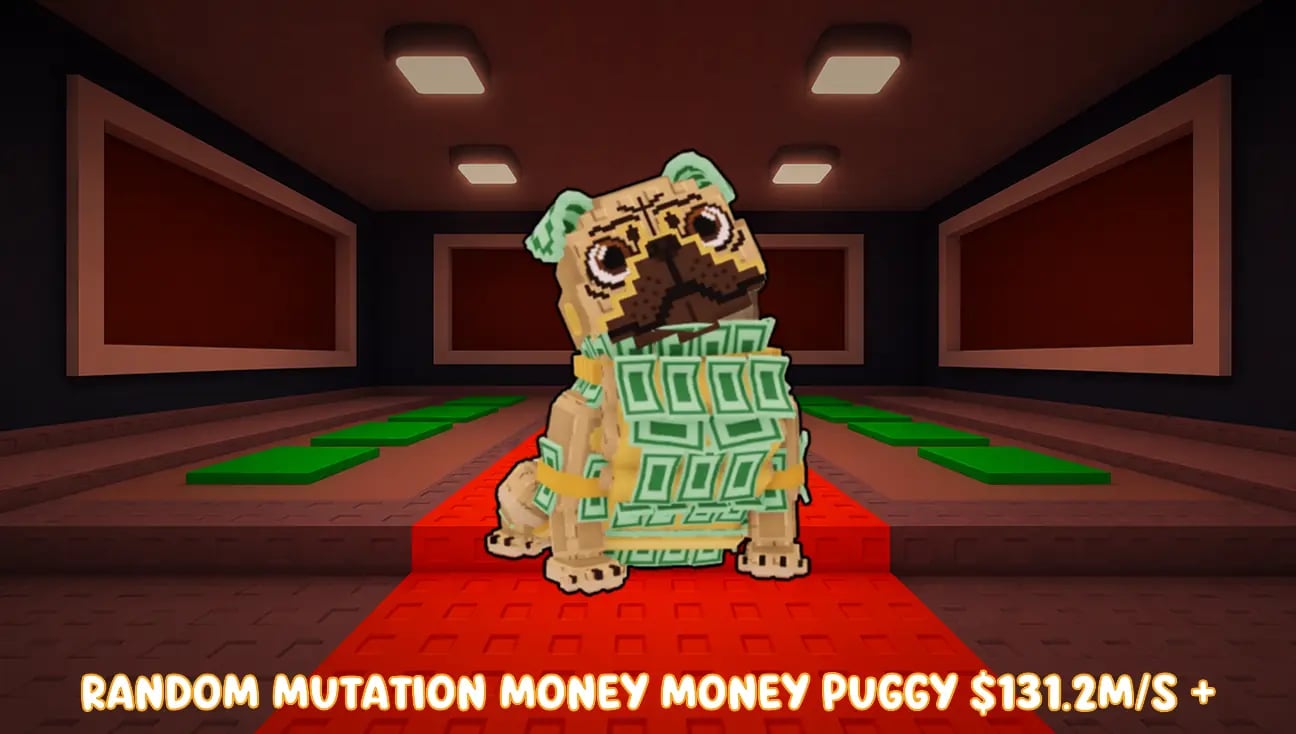 Random Mutation Money Money Puggy $131.2M/S + artwork