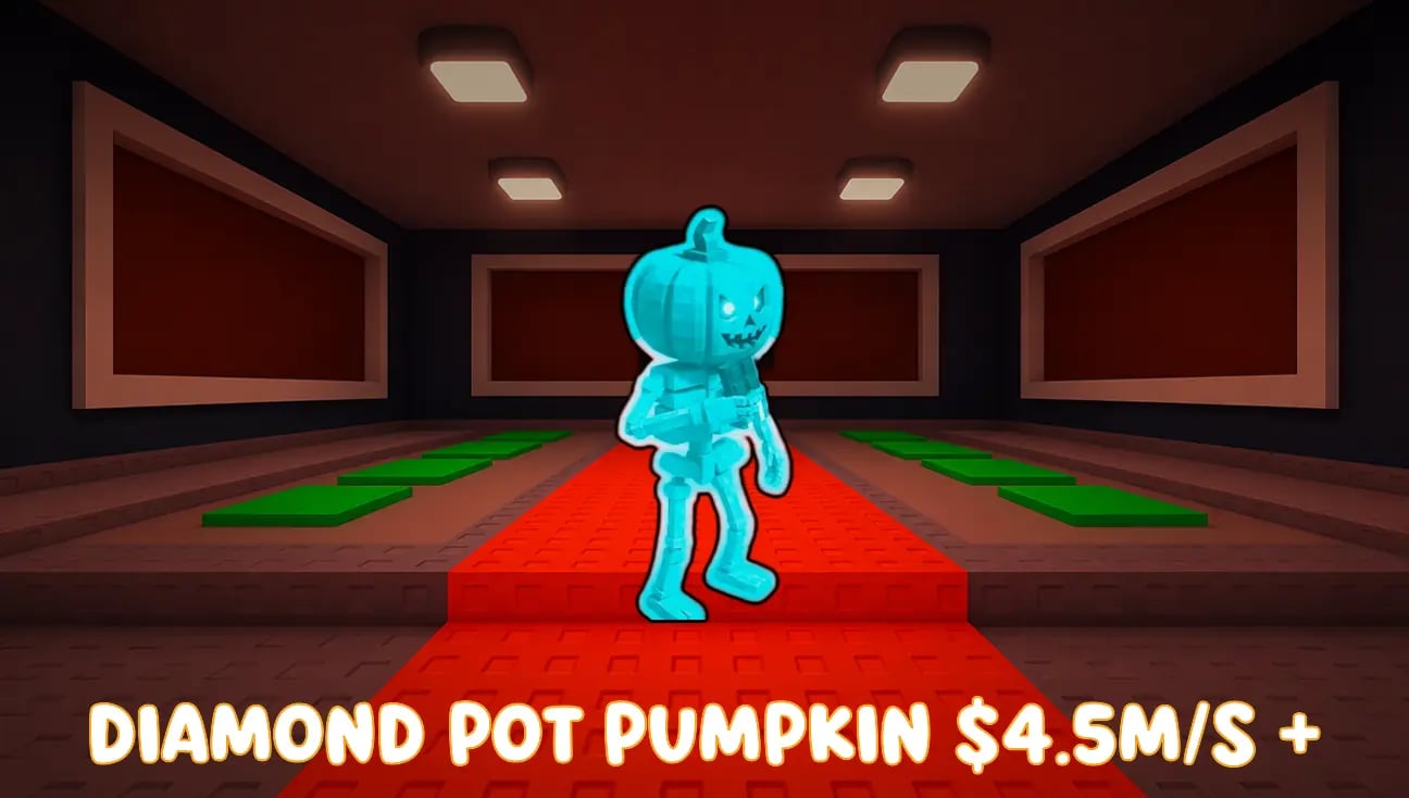 Diamond Pot Pumpkin $4.5M/s + artwork