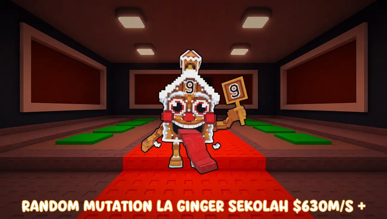 Random Mutation La Ginger Sekolah $630M/S + artwork