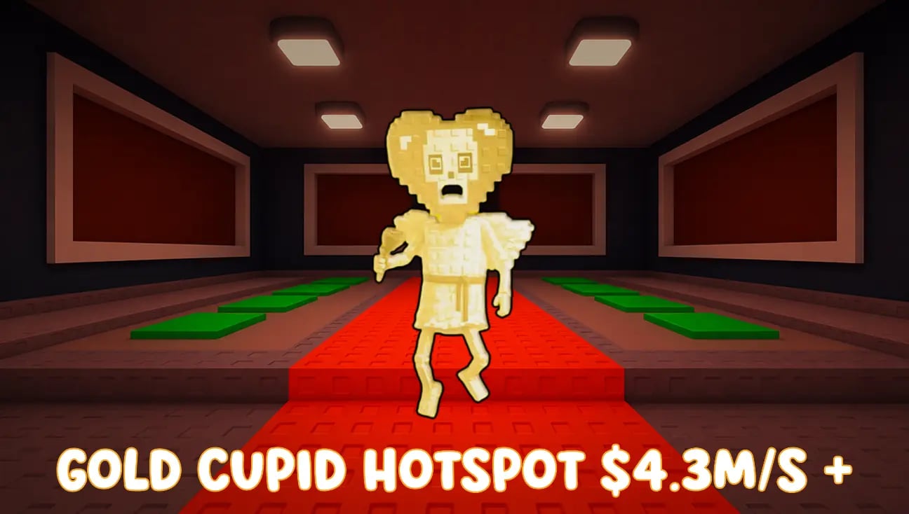 Gold Cupid Hotspot $4.3M/s + artwork