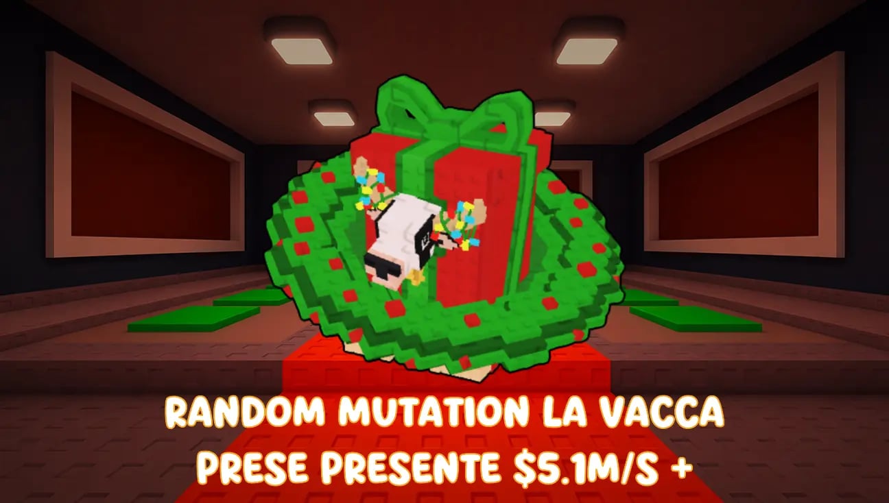 Random Mutation La Vacca Prese Presente $5.1M/S + artwork