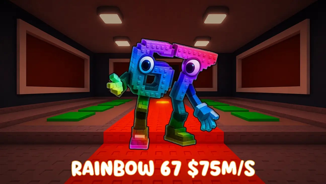 Rainbow 67 $75M/s artwork