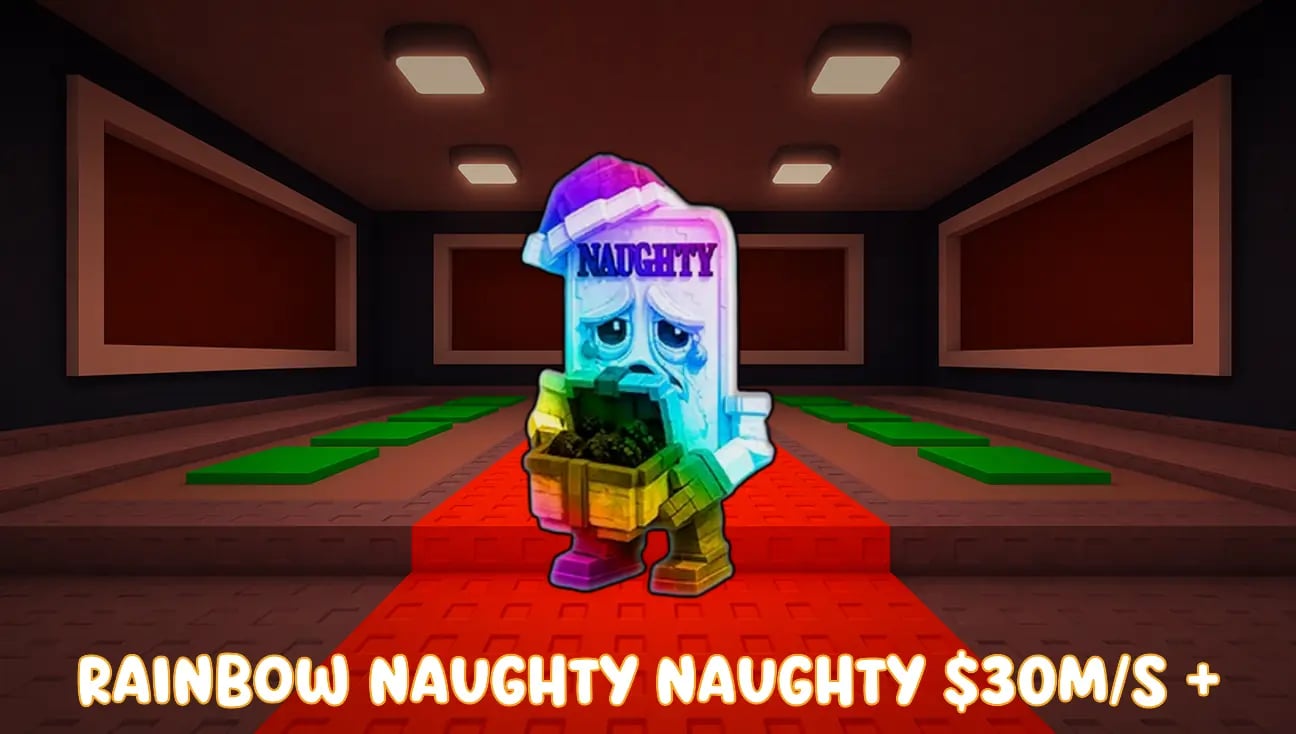 Rainbow Naughty Naughty $30M/s + artwork