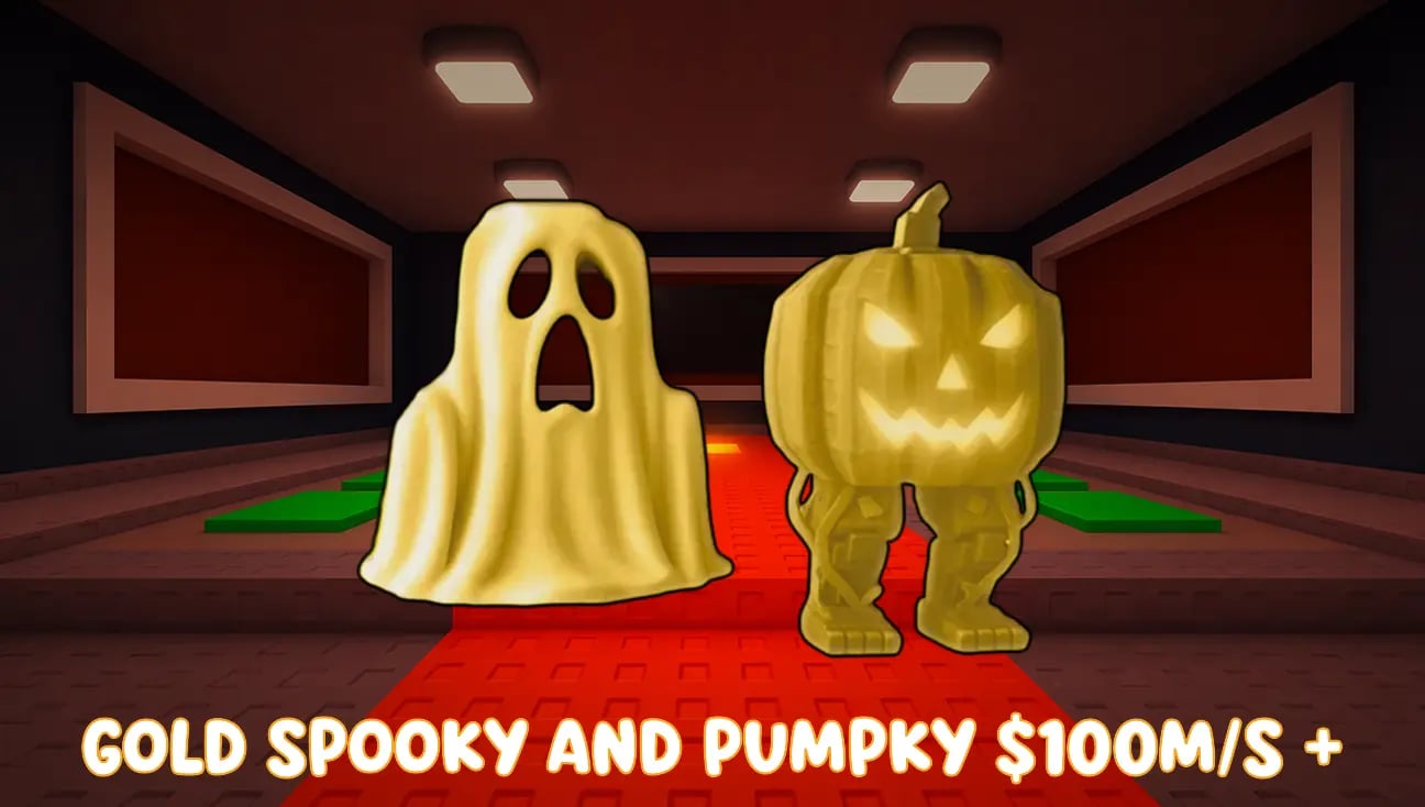 Gold Spooky And Pumpky $100m/s + artwork
