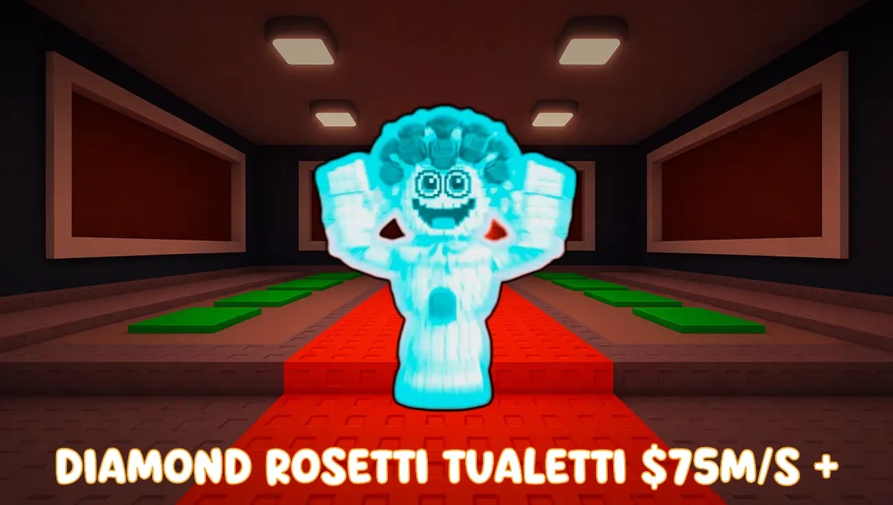 Diamond Rosetti Tualetti $75M/s + artwork