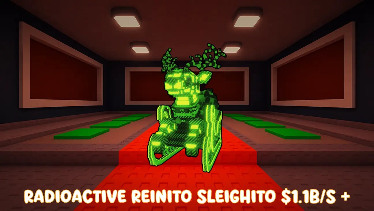 Radioactive Reinito Sleighito $1.1B/s + artwork