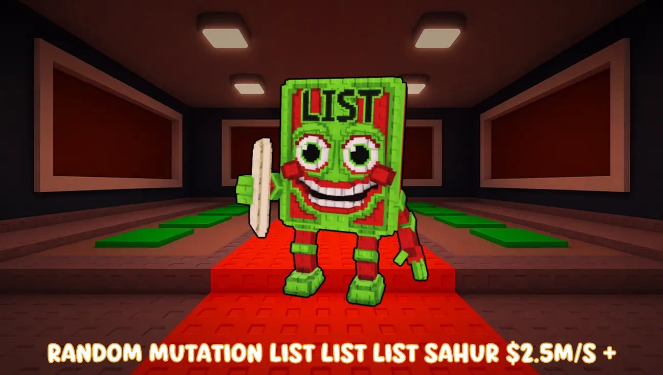 Random Mutation List List List Sahur $2.5M/S + artwork