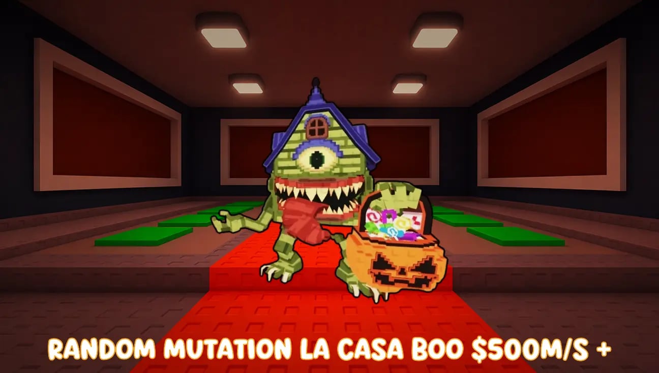 Random Mutation La Casa Boo $500M/S + artwork