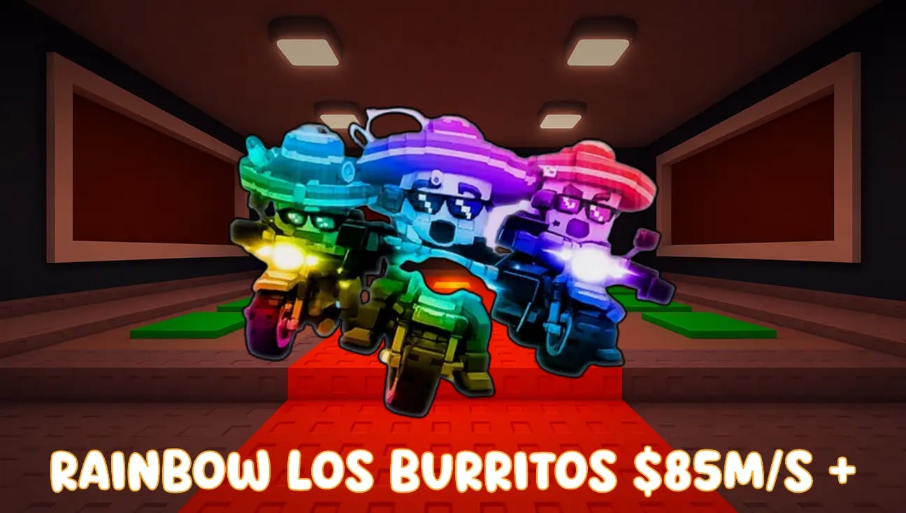 Rainbow Los Burritos $85M/s + artwork