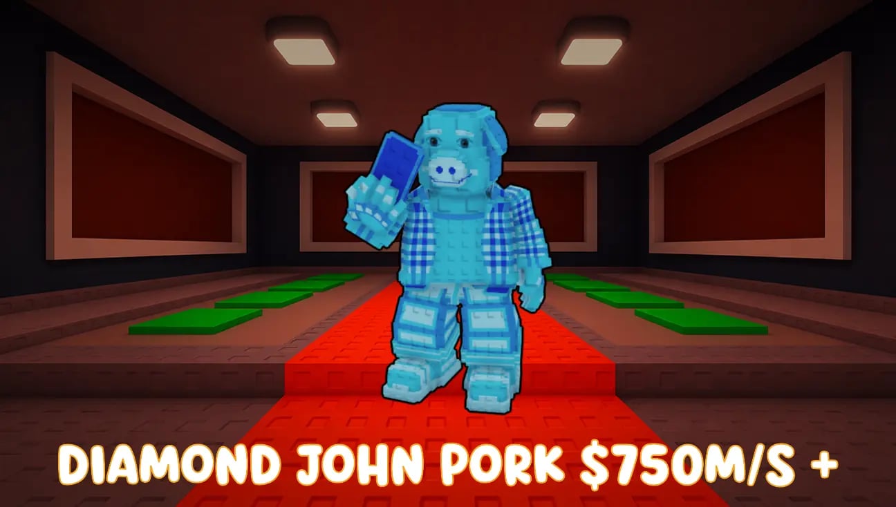 Diamond John Pork $750M/s + artwork