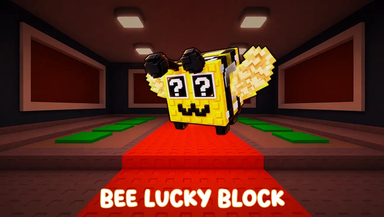 Bee Lucky Block artwork