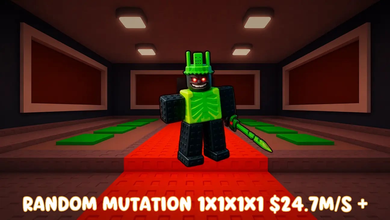 Random Mutation 1X1X1X1 $24.7M/S + artwork