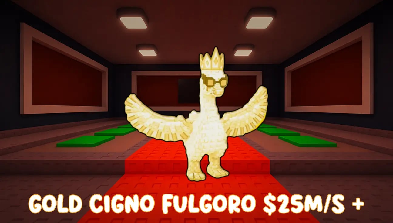 Gold Cigno Fulgoro $25M/s + artwork