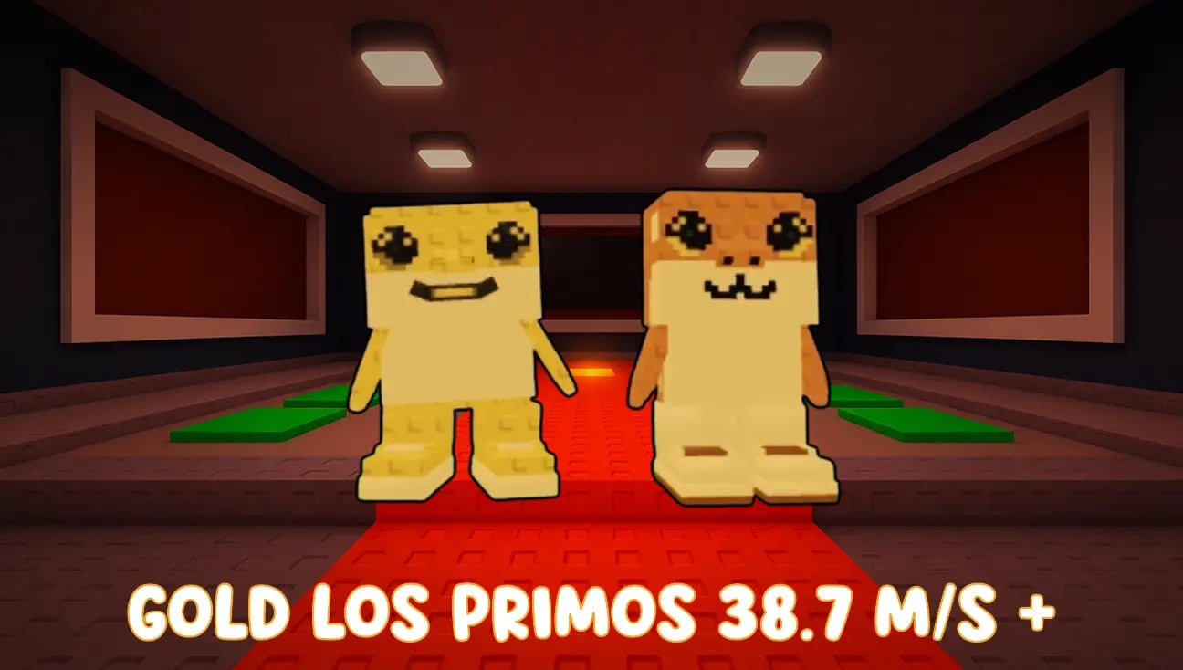 Gold Los Primos 38.7 M/s + artwork