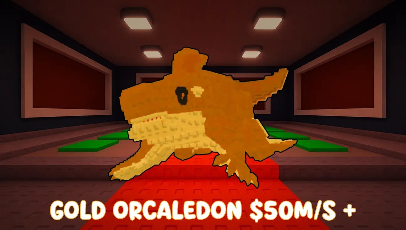 Gold Orcaledon $50M/s + artwork