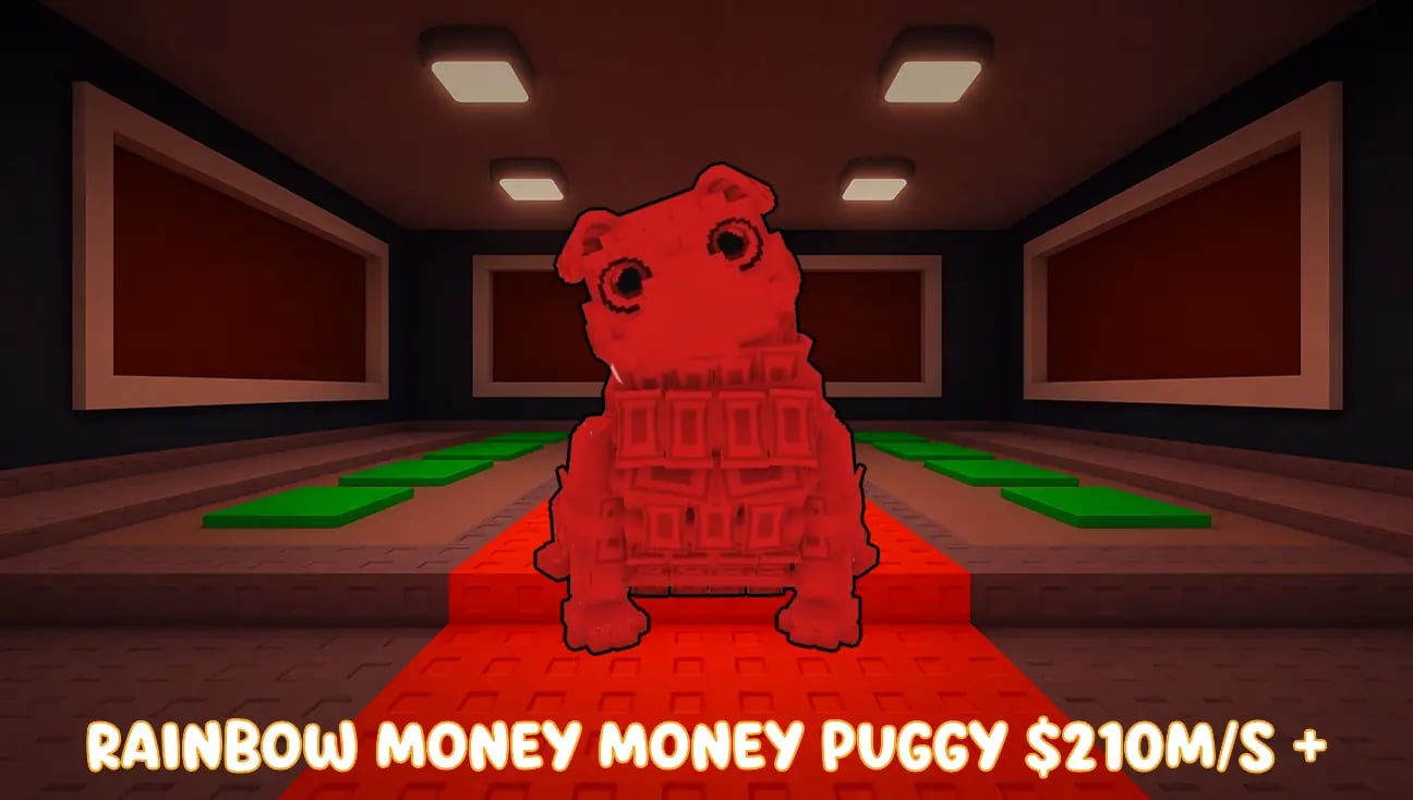 Rainbow Money Money Puggy $210M/s + artwork