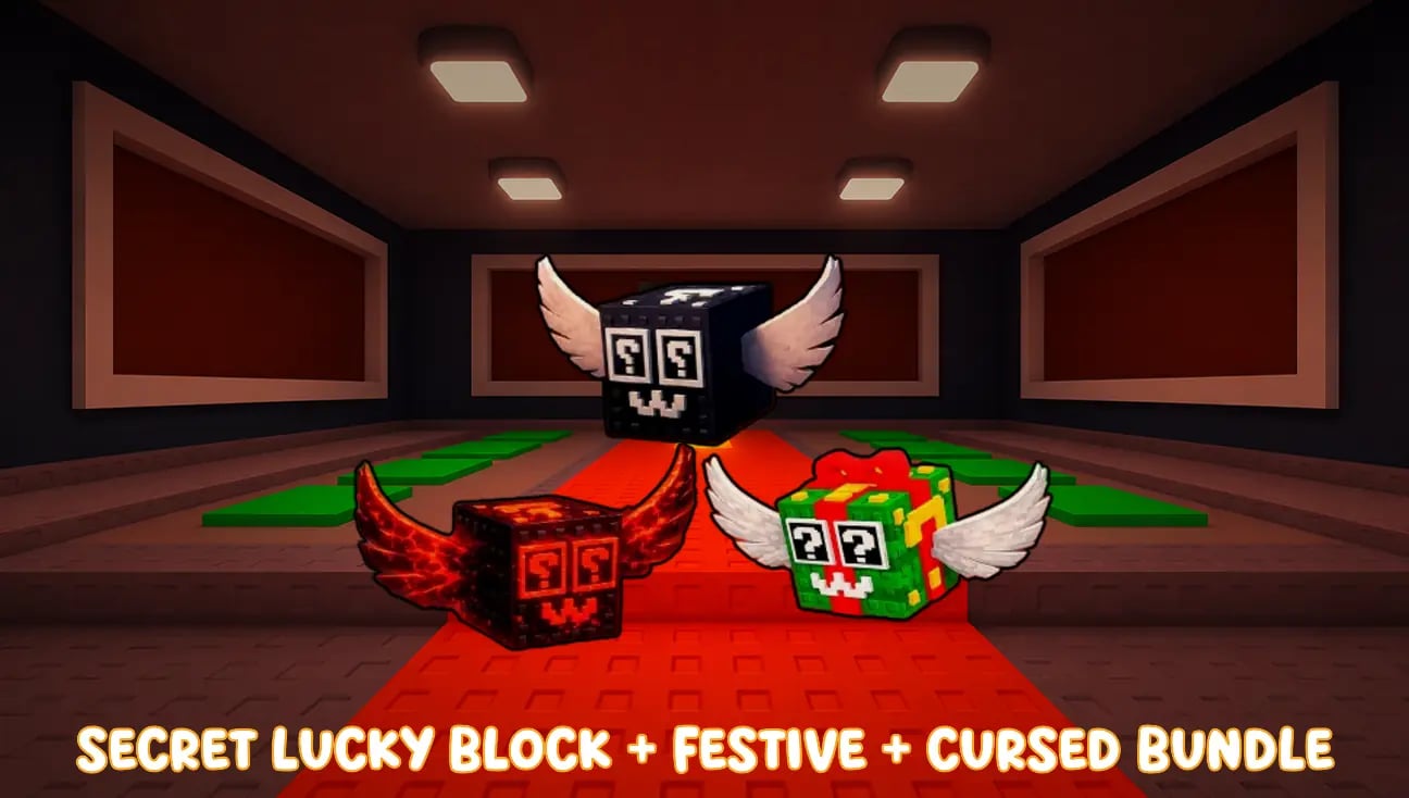 Secret Lucky Block + Festive + Cursed Bundle artwork
