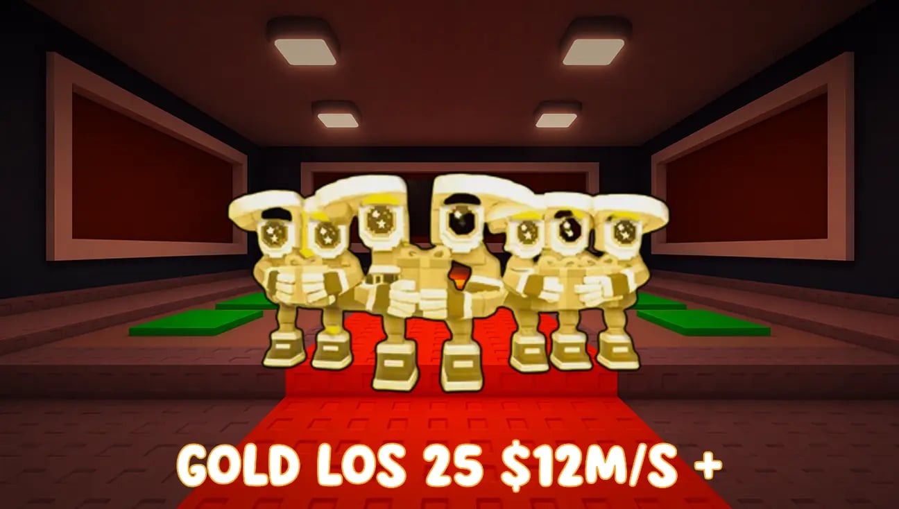 Gold Los 25 $12M/s + artwork