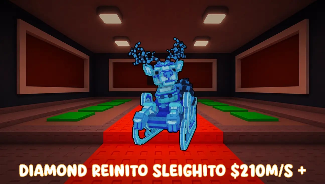 Diamond Reinito Sleighito $210M/s + artwork