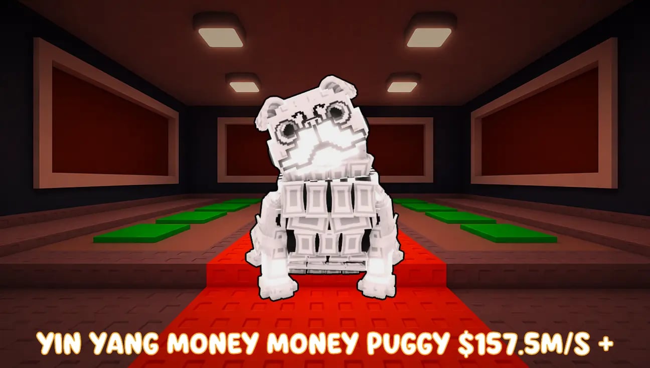 Yin Yang Money Money Puggy $157.5M/s + artwork