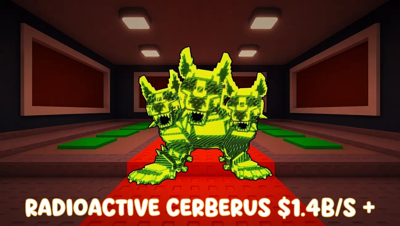 Radioactive Cerberus $1.4B/s + artwork
