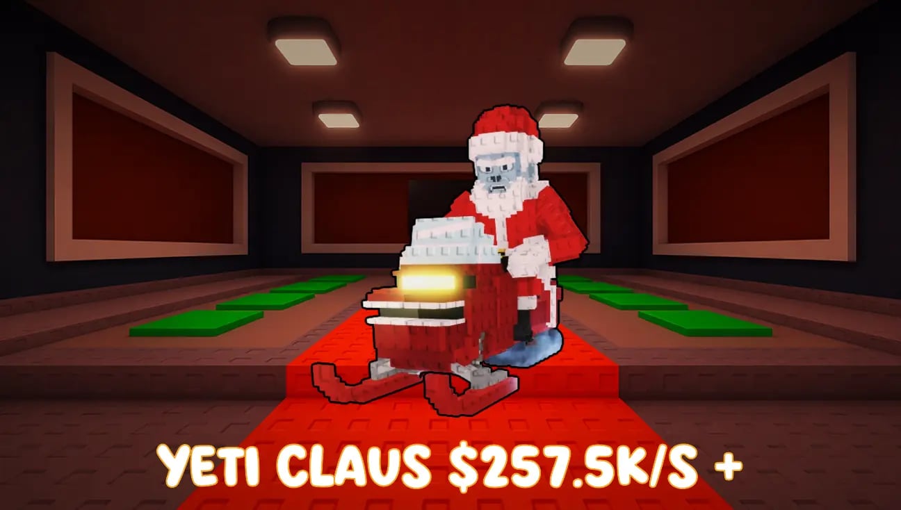 Yeti Claus $257.5K/S + artwork