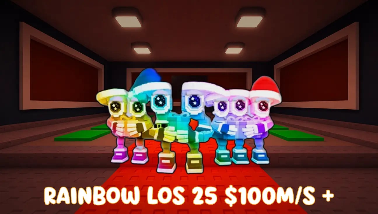 Rainbow Los 25 $100M/s + artwork