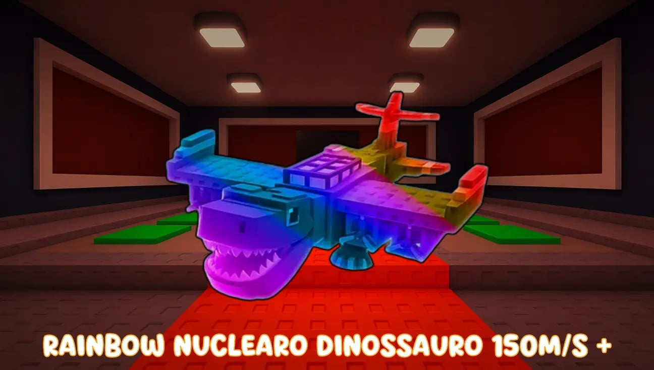Rainbow Nuclearo Dinossauro 150M/s + artwork