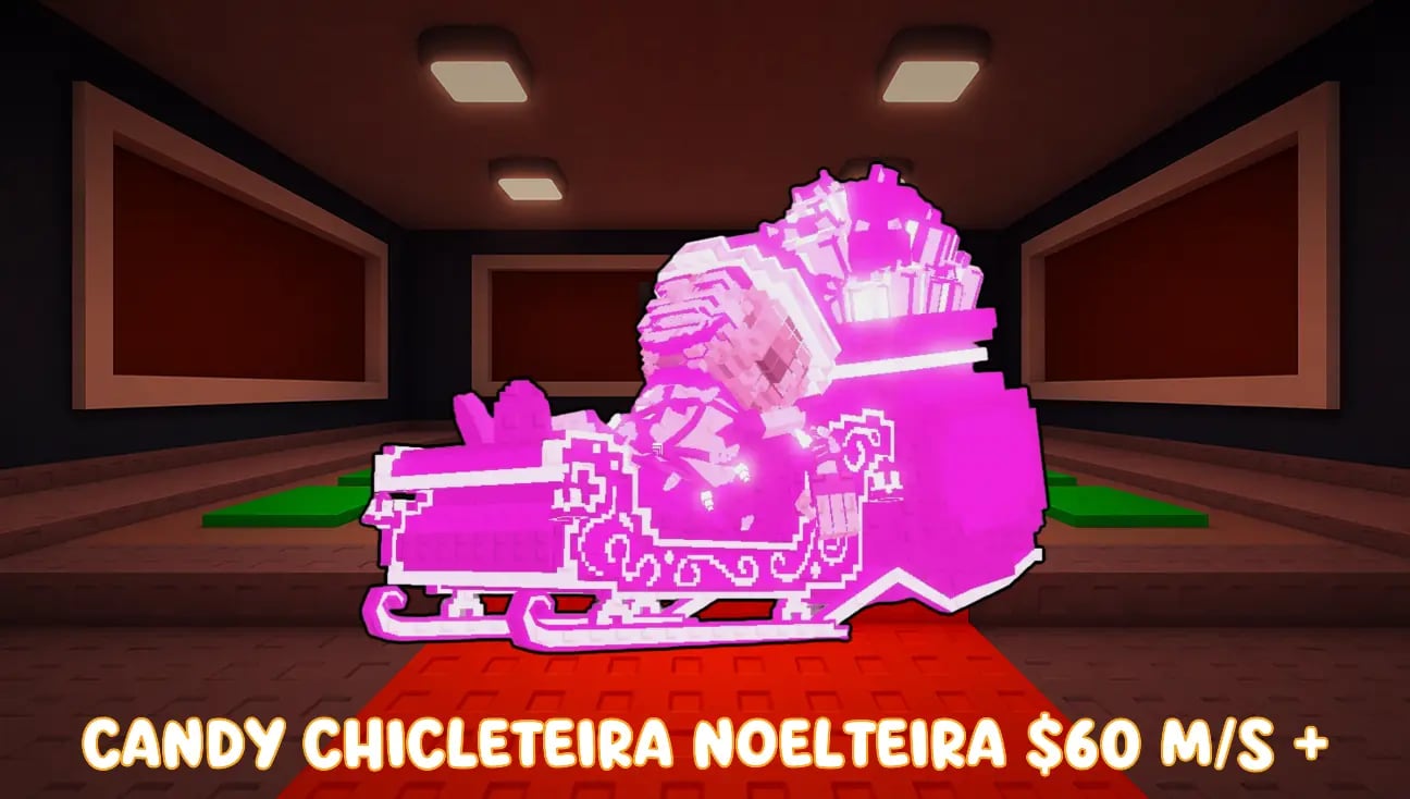 Candy Chicleteira Noelteira $60 M/s + artwork
