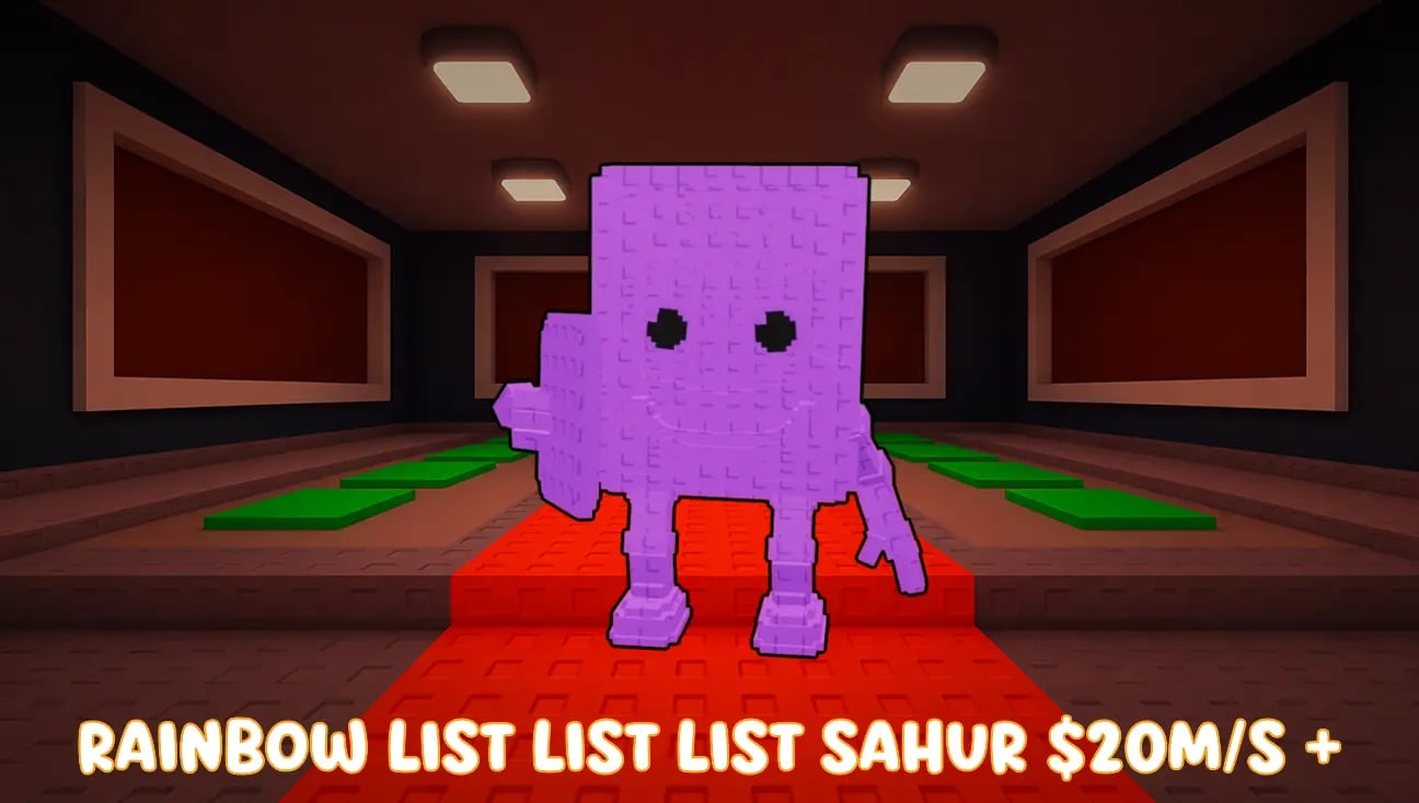 Rainbow List List List Sahur $20M/s + artwork