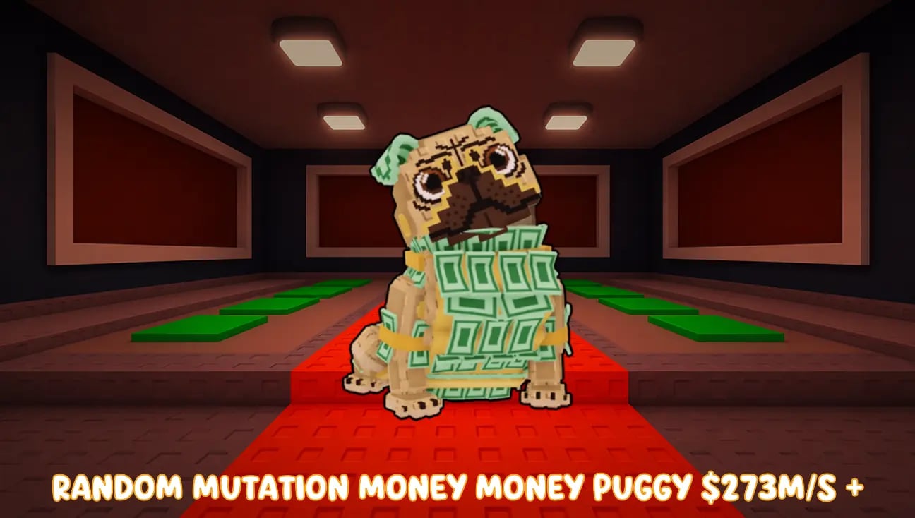 Random Mutation Money Money Puggy $273M/S + artwork