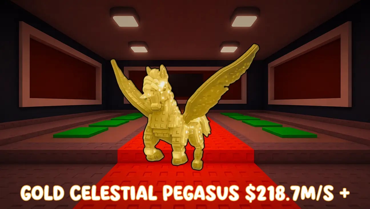 Gold Celestial Pegasus $218.7M/S + artwork