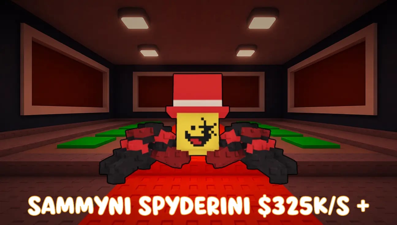 Sammyni Spyderini $325K/S + artwork