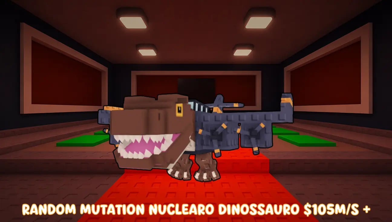 Random Mutation Nuclearo Dinossauro $105M/S + artwork