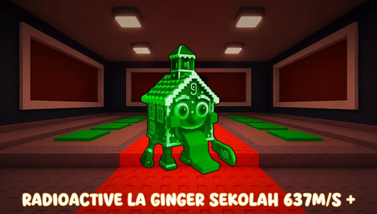 Radioactive La Ginger Sekolah 637M/s + artwork