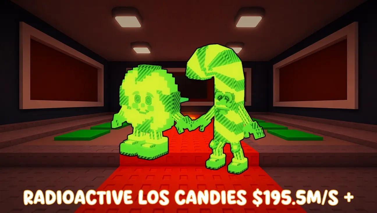 Radioactive Los Candies $195.5M/s + artwork