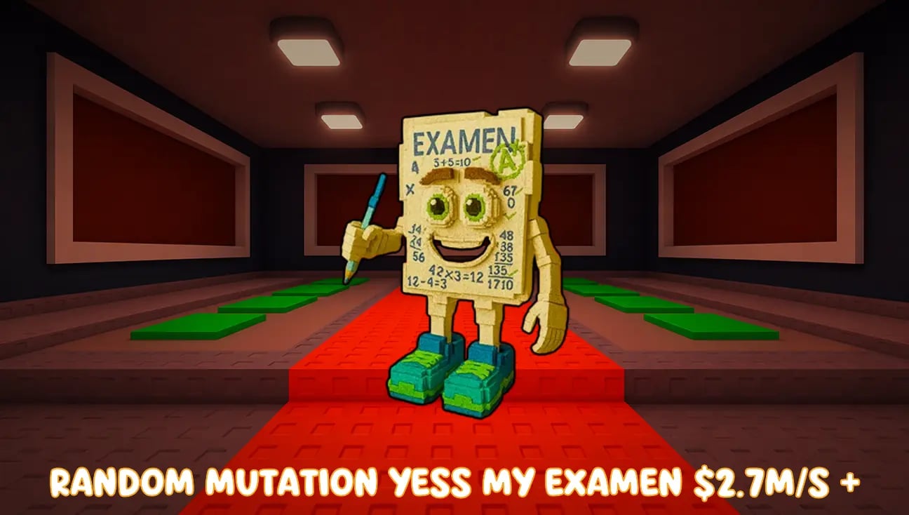 Random Mutation Yess My Examen $2.7M/S + artwork