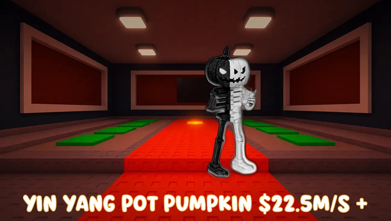 Yin Yang Pot Pumpkin $22.5M/s + artwork