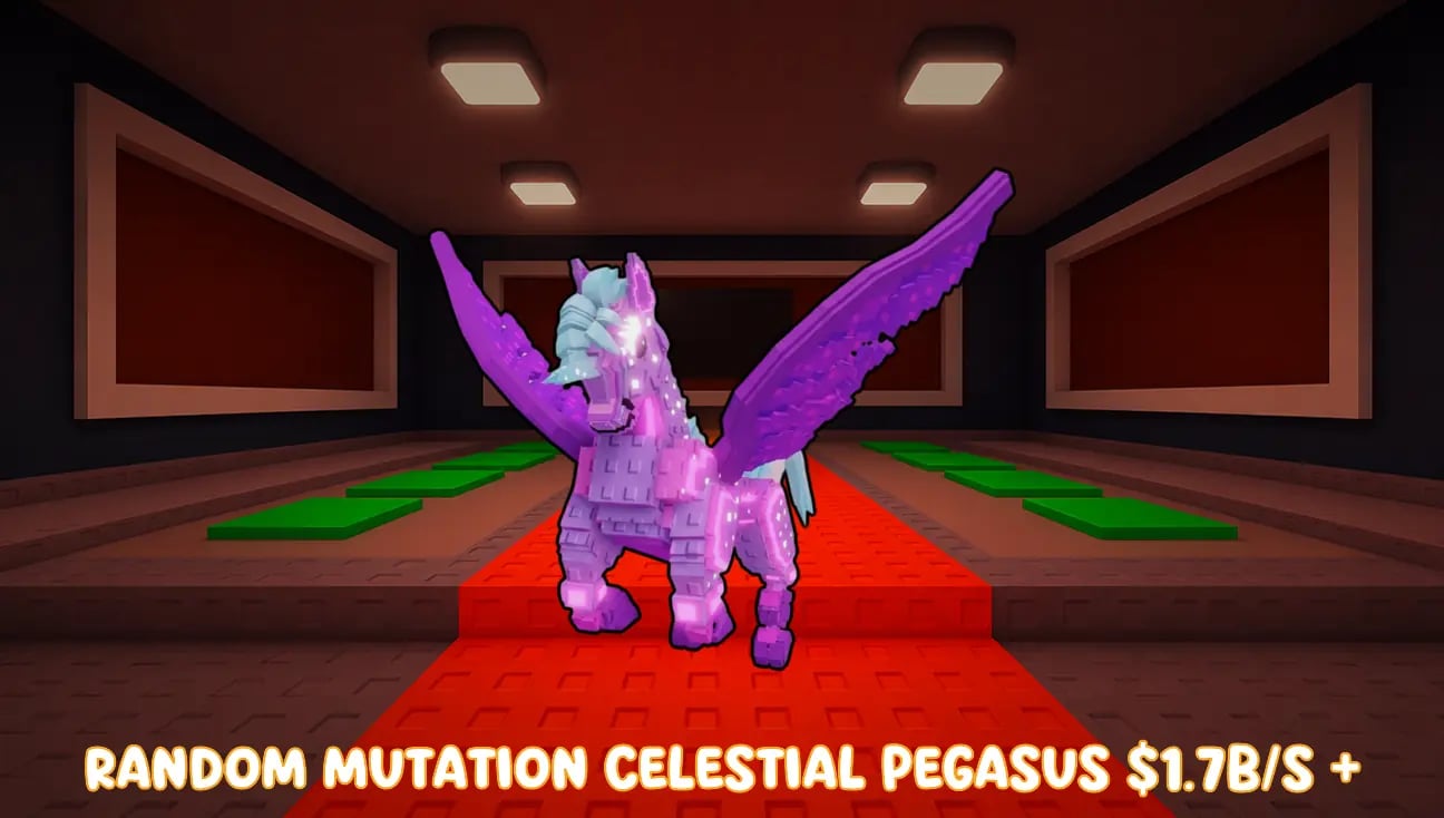 Random Mutation Celestial Pegasus $1.7B/S + artwork