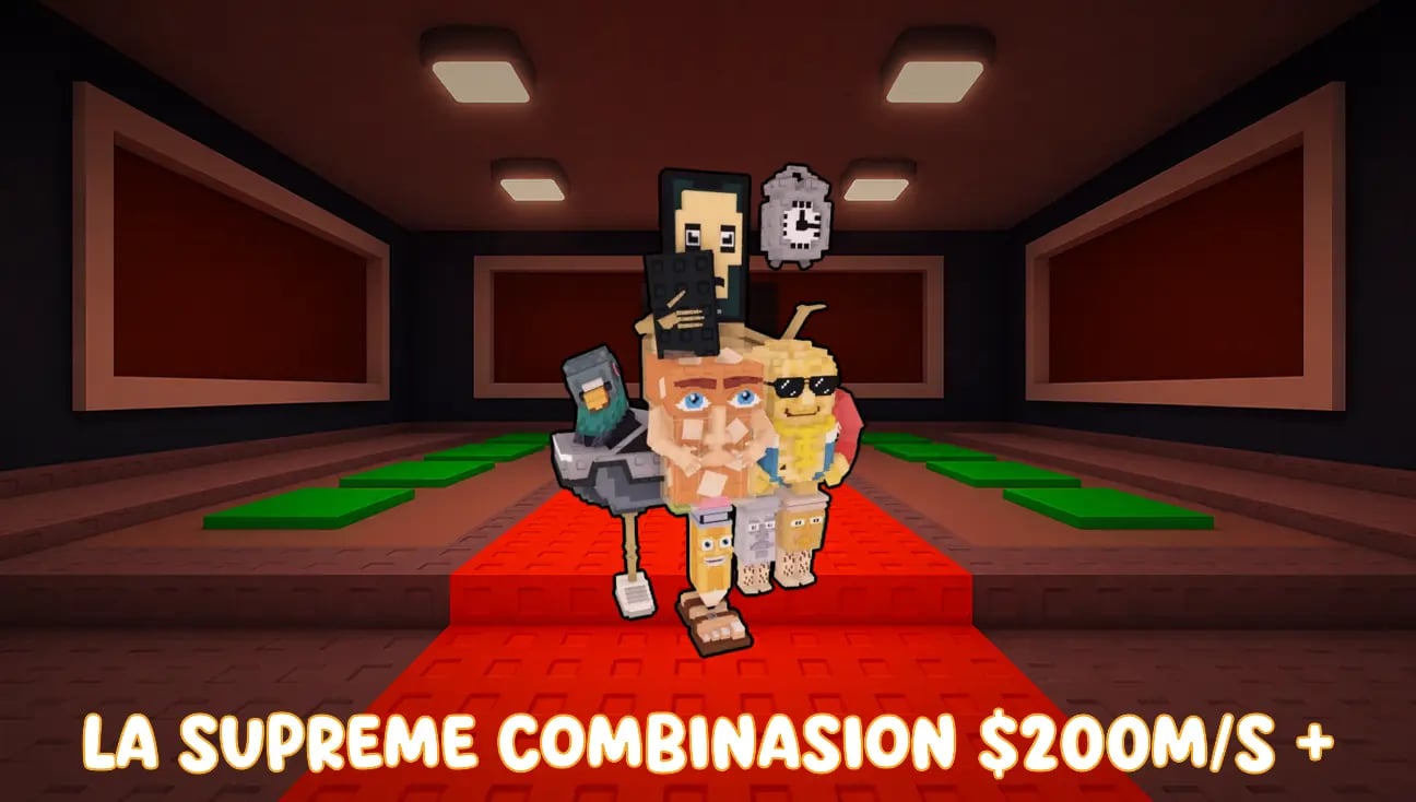 La Supreme Combinasion $200M/S + artwork