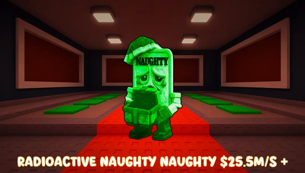 Radioactive Naughty Naughty $25.5M/s + artwork