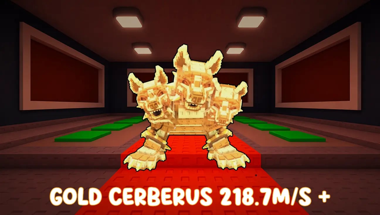 Gold Cerberus 218.7M/s + artwork