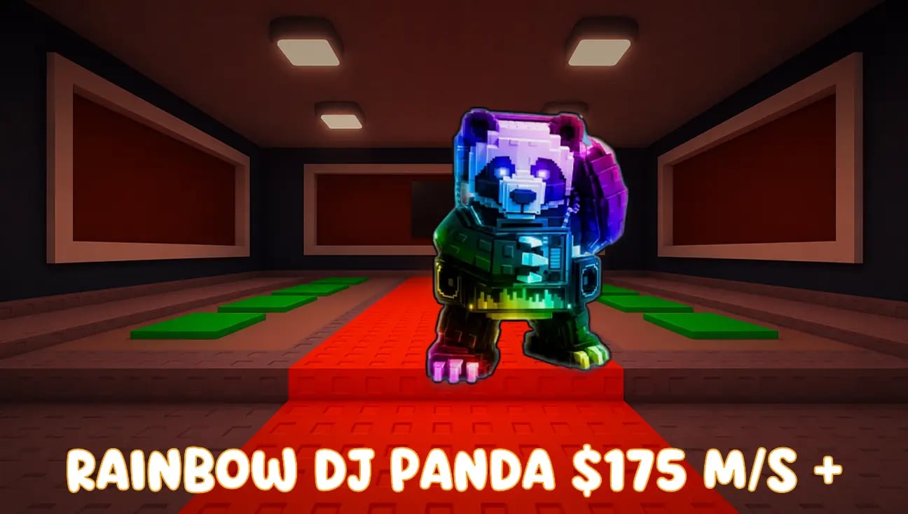 Rainbow DJ Panda $175 M/s + artwork