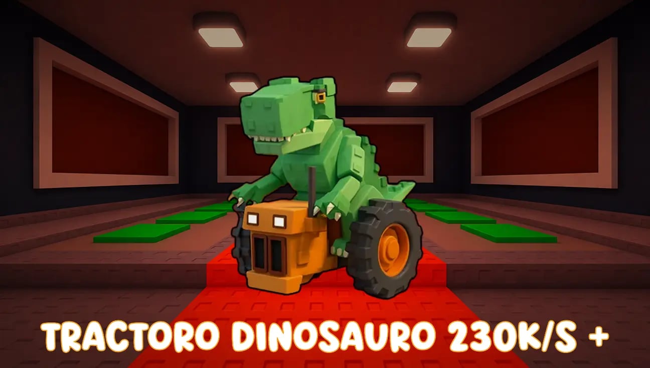 Tractoro Dinosauro 230K/S + artwork