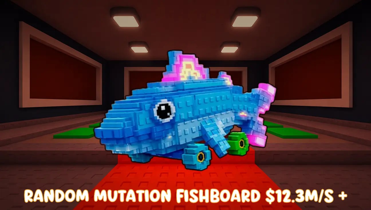 Random Mutation Fishboard $12.3M/S + artwork