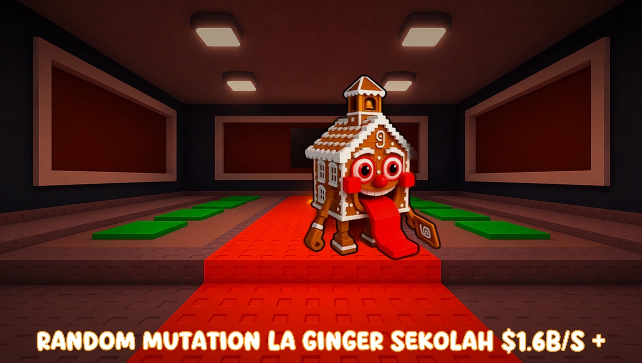 Random Mutation La Ginger Sekolah $1.6B/S + artwork