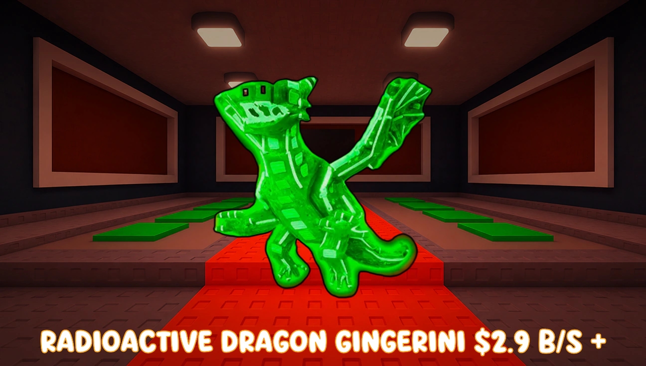 Radioactive Dragon Gingerini $2.9 B/s + artwork