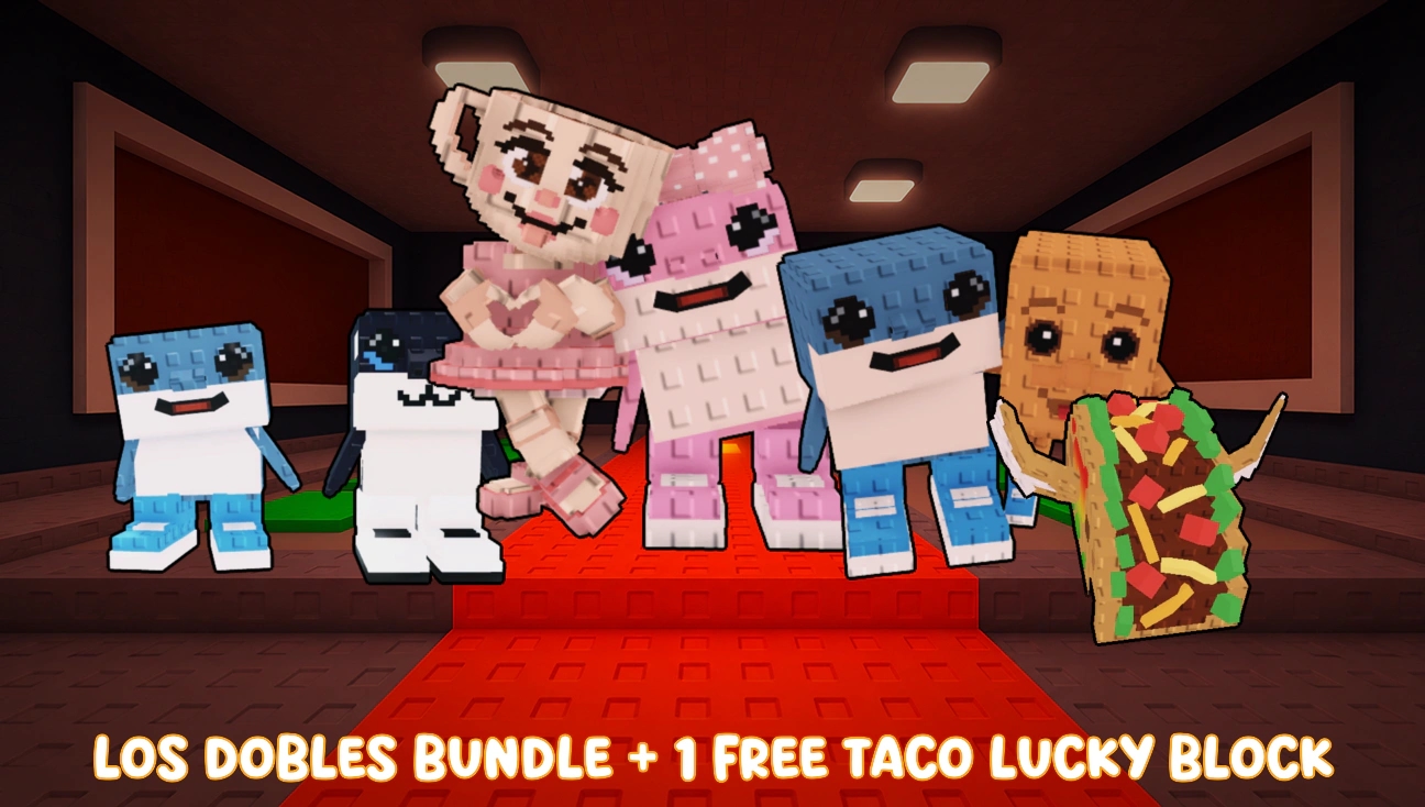 Los Dobles Bundle + 1 Free Taco Lucky Block artwork